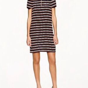 J Crew Striped Black and White Dress Size 4